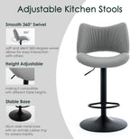 Bar Stools Adjustable Breakfast All (Set of 2)