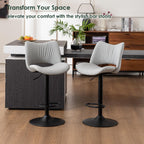 Bar Stools Adjustable Breakfast All (Set of 2)