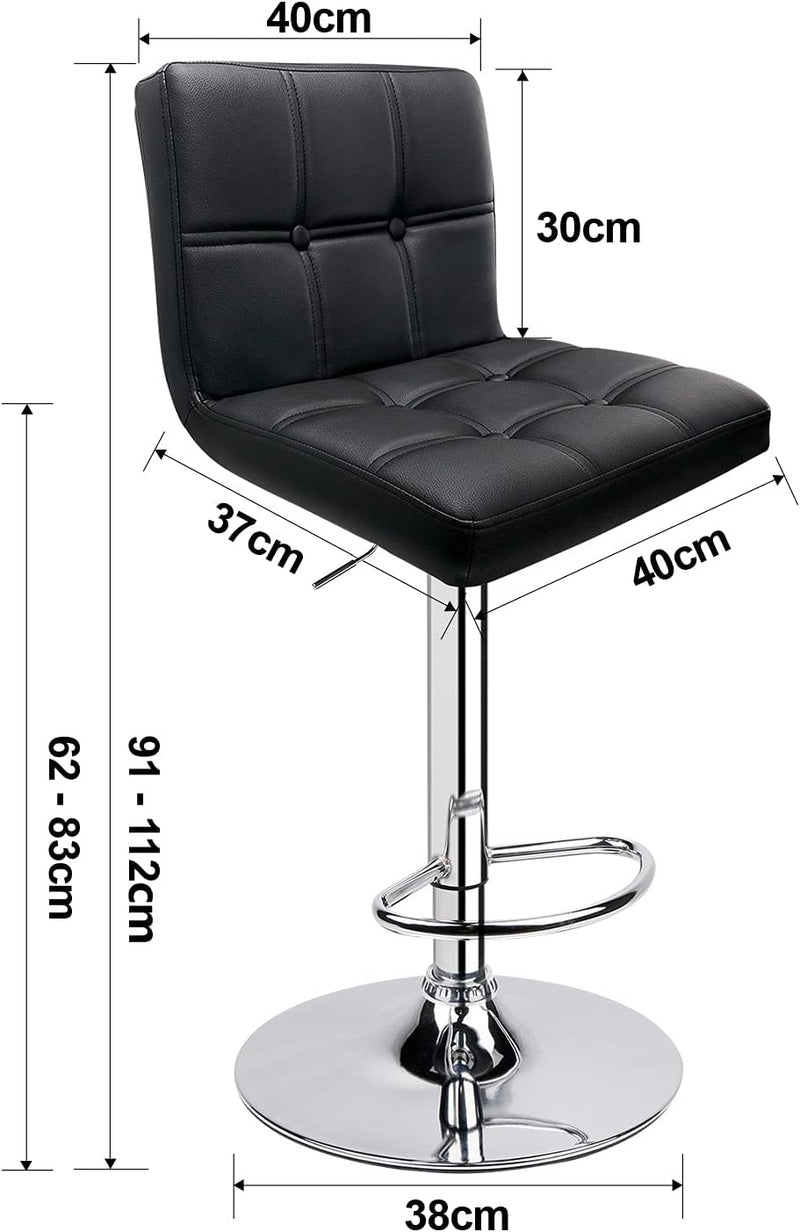 Bar Stools Swivel Chair Kitchen Breakfast Counter