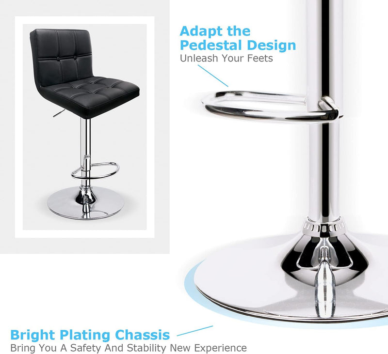 Bar Stools Swivel Chair Kitchen Breakfast Counter