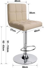 Bar Stools Swivel Chair Kitchen Breakfast Counter