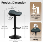 Bar Stools Backless Breakfast Barstools (Set of 2)