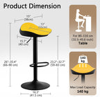 Bar Stools Backless Breakfast Barstools (Set of 2)