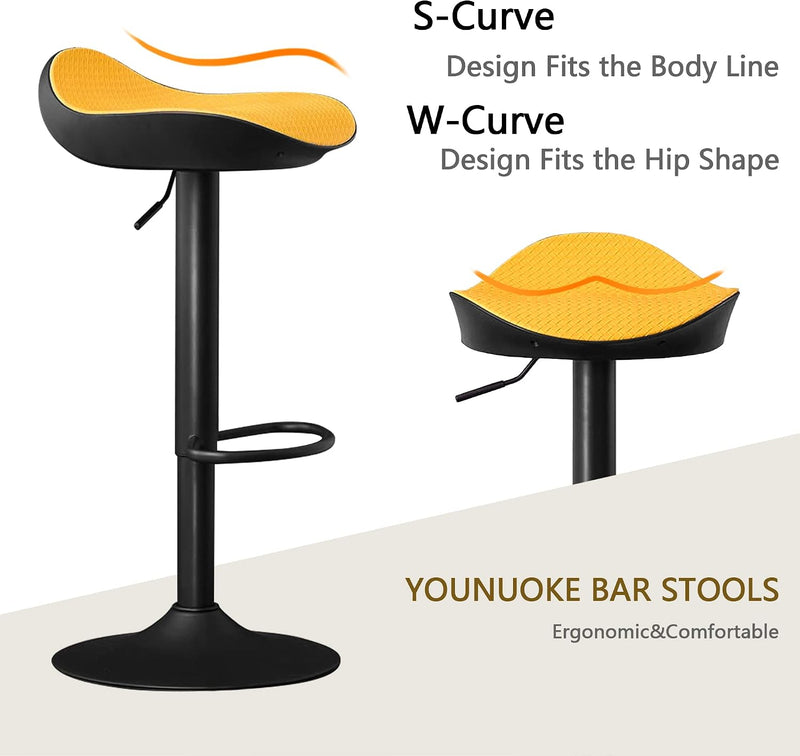 Bar Stools Backless Breakfast Barstools (Set of 2)