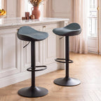 Bar Stools Backless Breakfast Barstools (Set of 2)