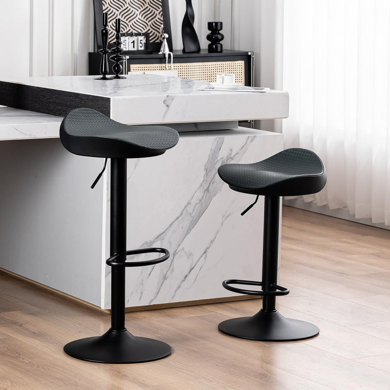 Bar Stools Backless Breakfast Barstools (Set of 2)