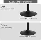 Bar Stools Breakfast Chairs with Back PU Leather