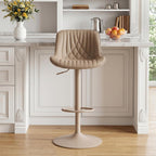 Bar Stools Breakfast Chairs with Back PU Leather