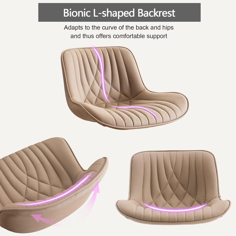 Bar Stools Breakfast Chairs with Back PU Leather