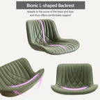 Bar Stools Breakfast Chairs with Back PU Leather