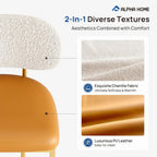 Bar Stools Counter Chairs with Backs and 9 (Set of 2)