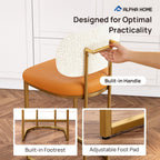 Bar Stools Counter Chairs with Backs and 9 (Set of 2)