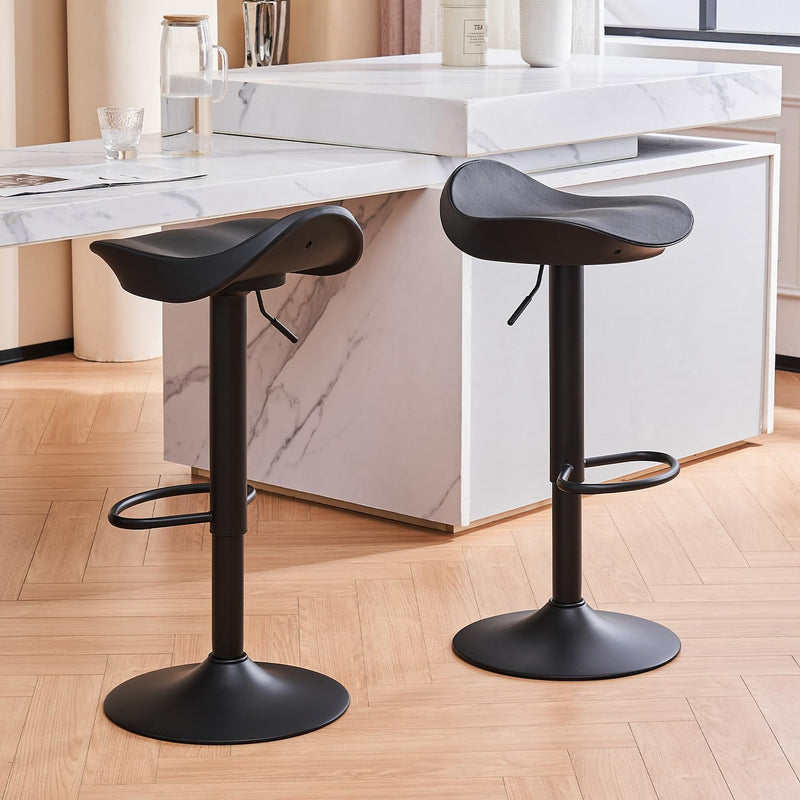 Bar Stools Backless Breakfast Barstools (Set of 2)