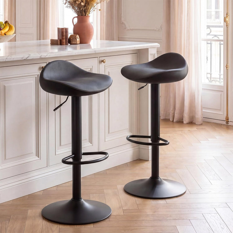 Bar Stools Backless Breakfast Barstools (Set of 2)