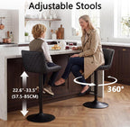 Bar Stools Counter Height Barstools (Set of 2)