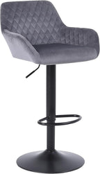 Bar Stools Height Adjustable Swivel Barstools (Set of 2)
