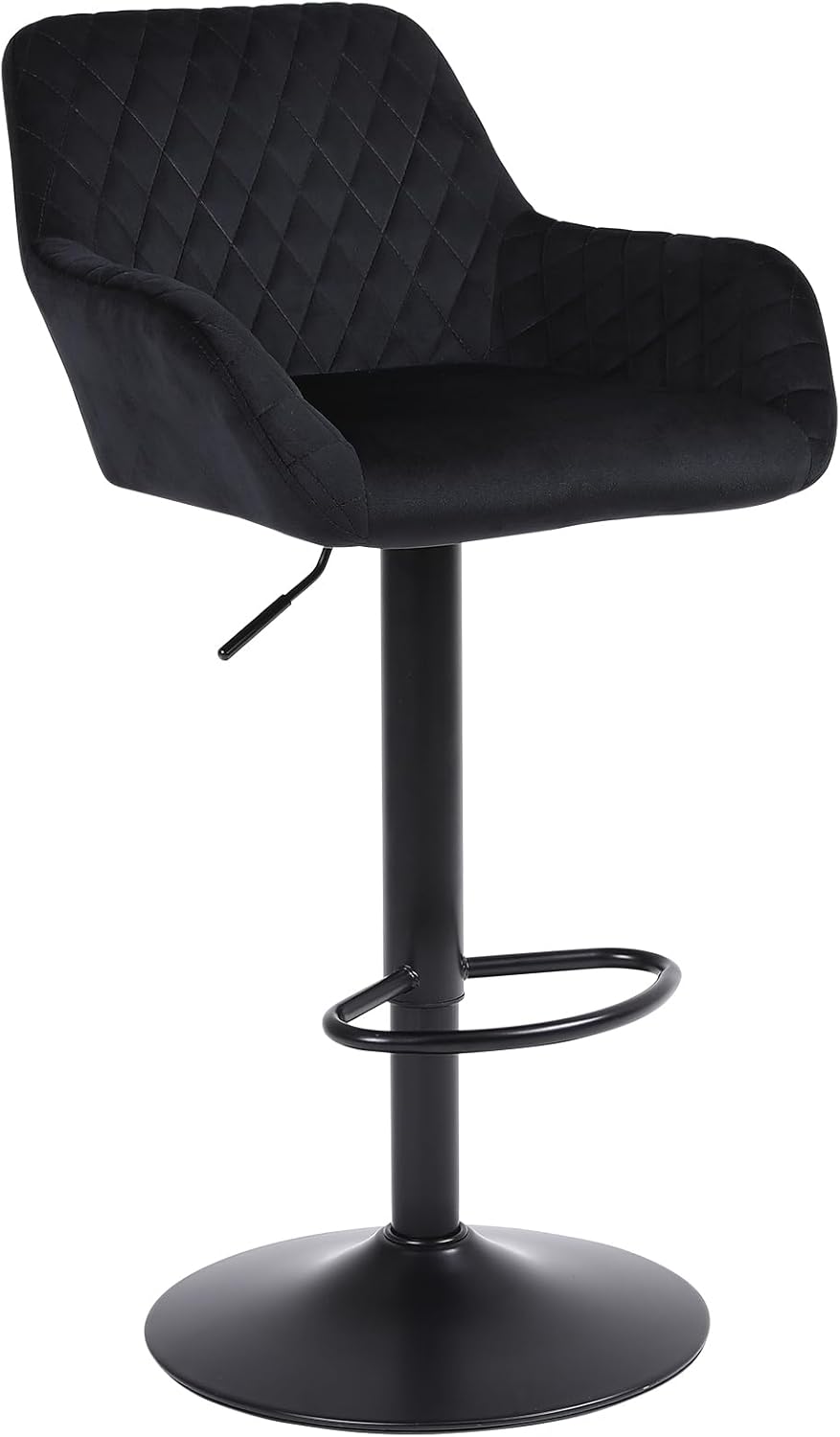 Bar Stools Height Adjustable Swivel Barstools (Set of 2)