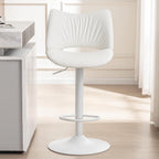 Bar Stools Modern Breakfast Barstools with Open Backrest (Set of 2)
