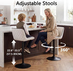 Bar Stools Modern Counter Height Barstool (Set of 2)