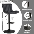 Bar Stools Modern Kitchen (Set of 2)
