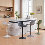 Bar Stools Modern PU Leather Counter Height Barstools (Set of 2)