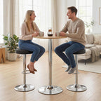 Bar Stools Modern PU Leather Swivel Height Adjustable (Set of 2)