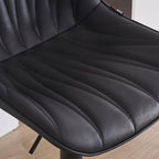 Bar Stools Modern Upholstered Faux Leather Barstools (Set of 2)