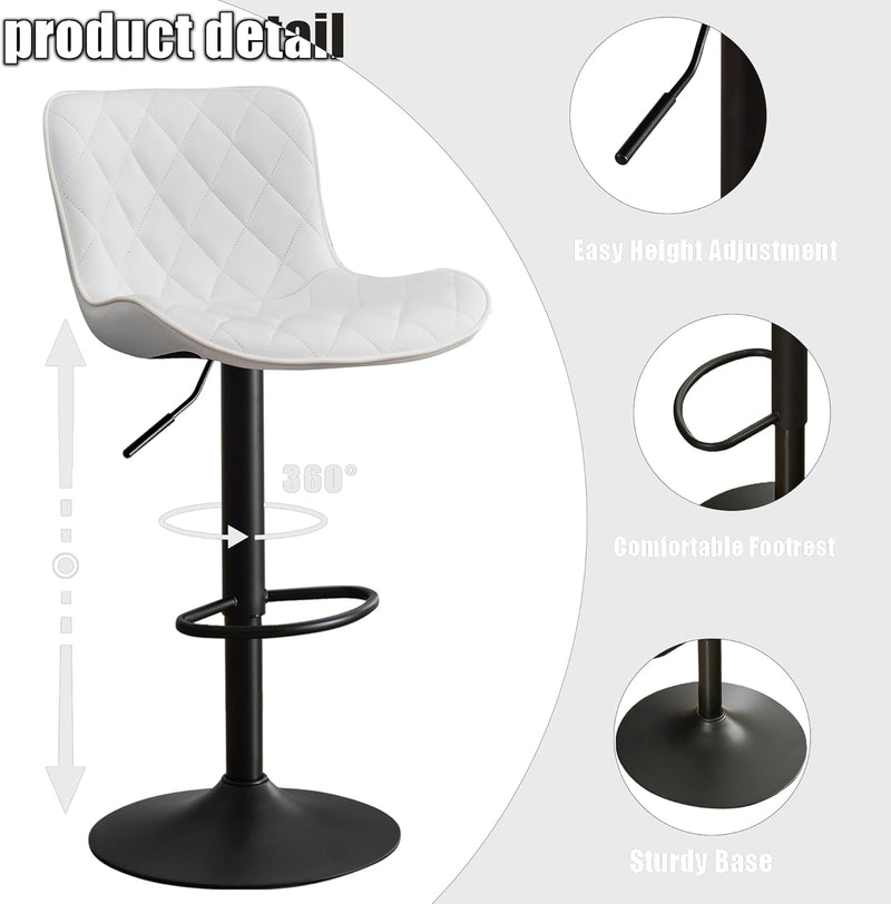 Bar Stools Modern Kitchen (Set of 2)