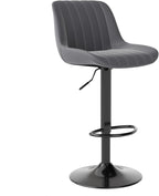 Bar Stools Swivel Counter Height Barstools with Back (Set of 4)
