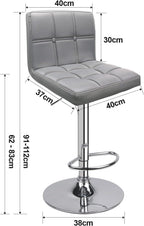 Bar Stools Swivel Chair Kitchen Breakfast Counter