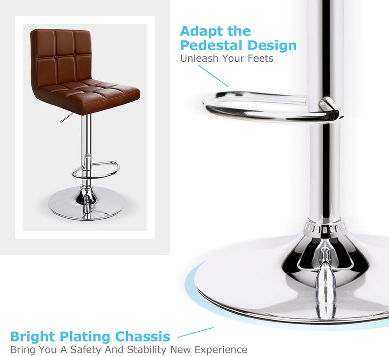Bar Stools Swivel Chair Kitchen Breakfast Counter