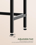 Bar Table with 2 Stools 100CM Folding