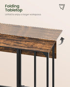Bar Table with 2 Stools 100CM Folding
