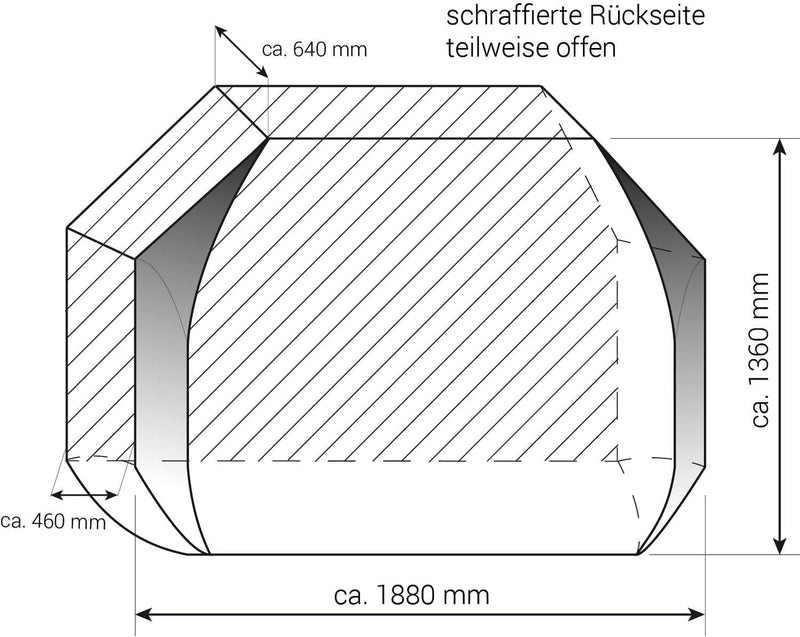 Basic Zwoo Bicycle Cover for 2-3 Bikes