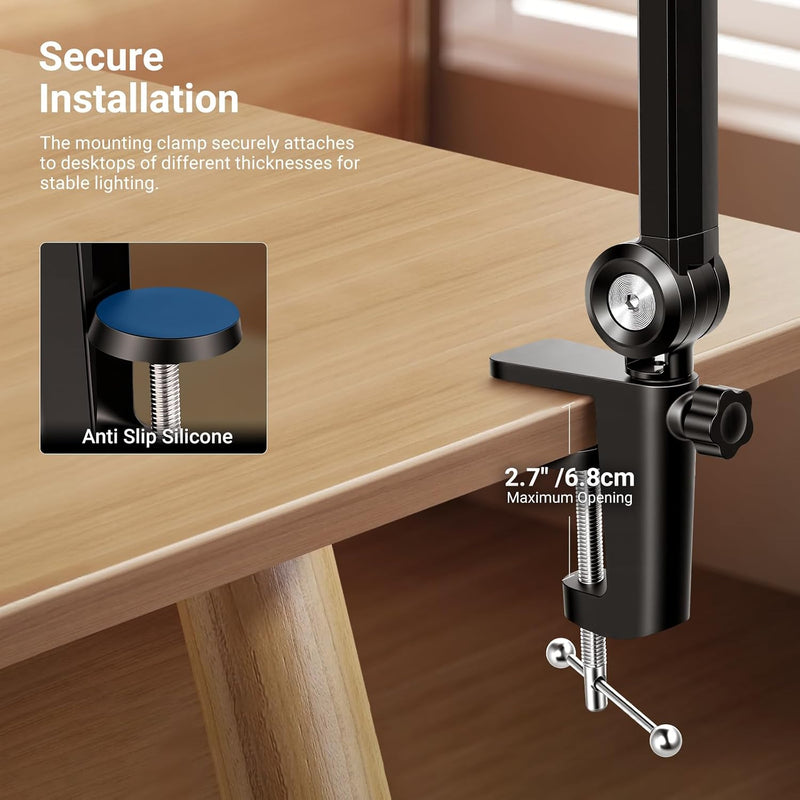 Basics 10.5" Streaming Key Lighting -6500K 15W Full Screen (2 Pack)