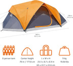 Basics Dome Camping Tent with Rainfly and Carry