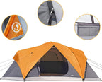 Basics Dome Camping Tent with Rainfly and Carry