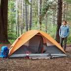 Basics Dome Camping Tent with Rainfly and Carry