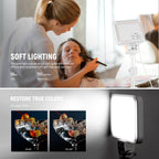 Basics LED Video Light Panel Lighting Kit Bi (3 Pack)
