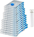 Basics Vacuum Compression Zipper Storage Bags with Airtight