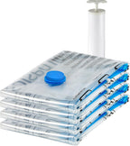 Basics Vacuum Compression Zipper Storage Bags with Airtight