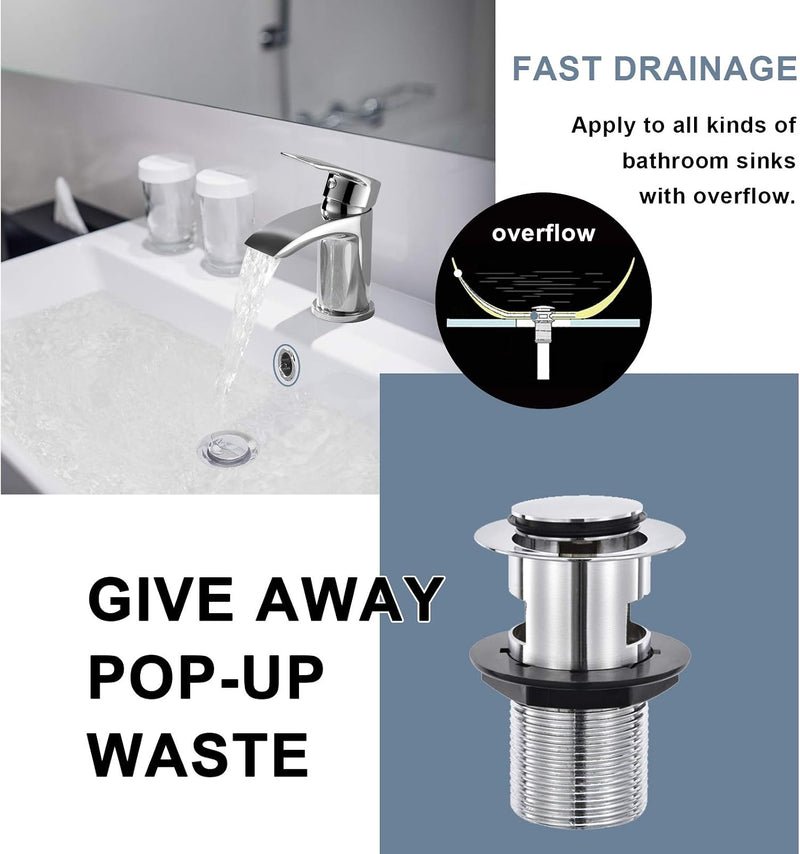 Basin and Bath Mixer Taps with Shower Attachment