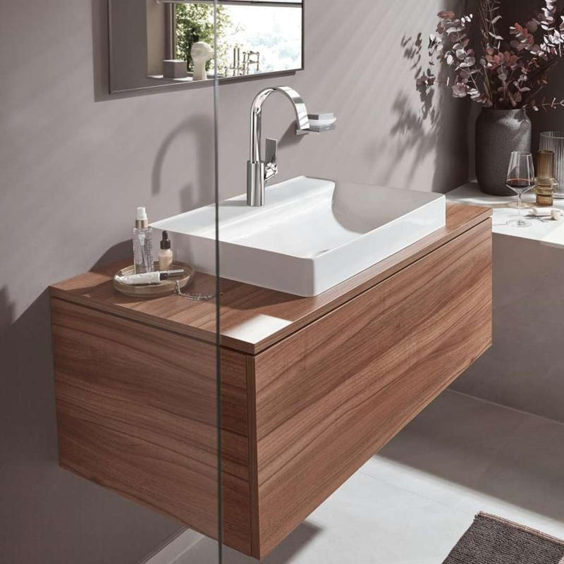 Basin Mixer Tap 110 Without Waste Set Chrome