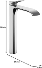 Basin Mixer Tap 110 Without Waste Set Chrome
