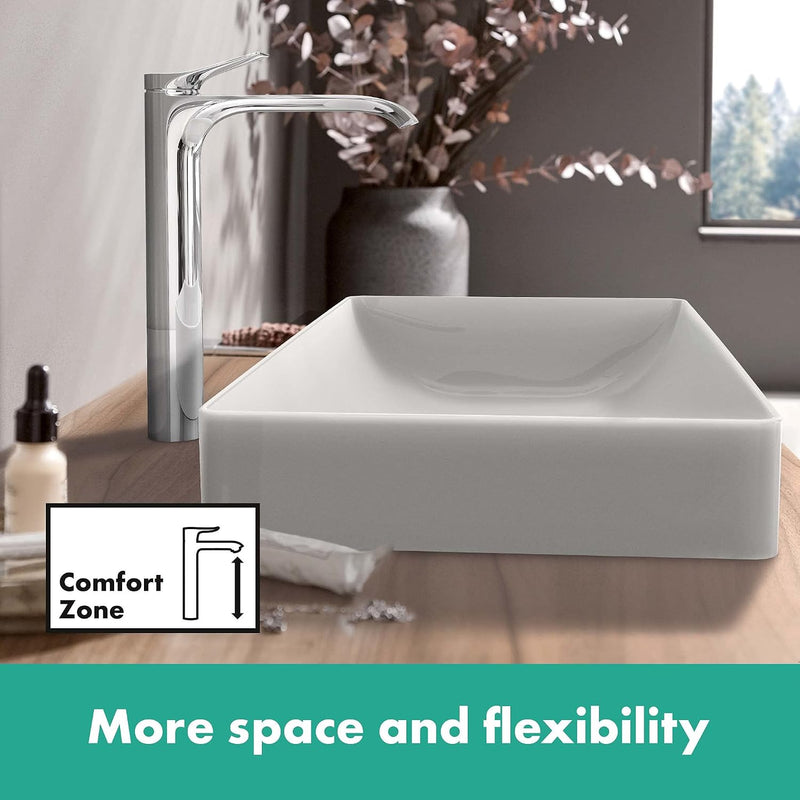 Basin Mixer Tap 110 Without Waste Set Chrome