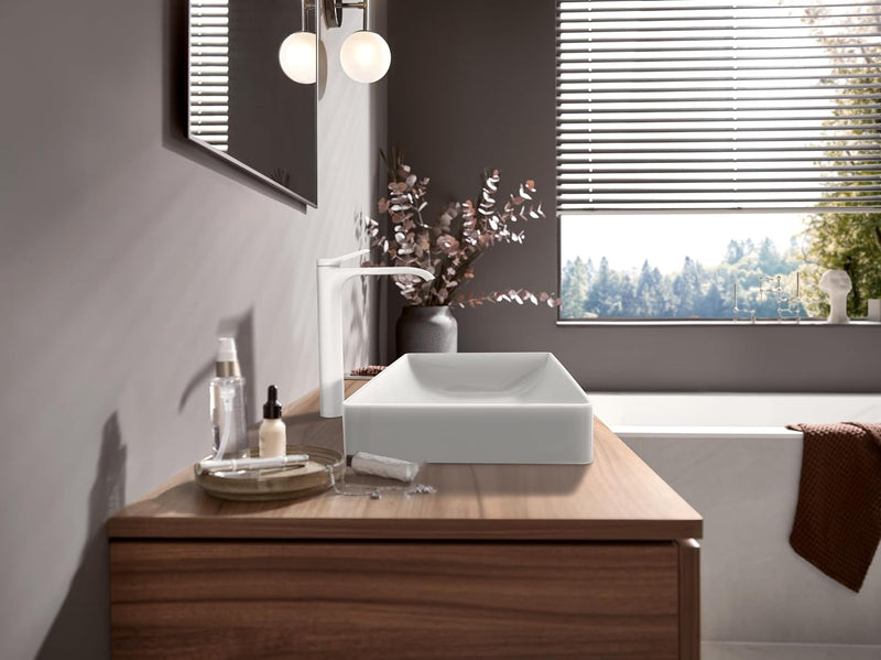 Basin Mixer Tap 110 Without Waste Set Chrome
