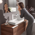 Basin Mixer Tap 110 Without Waste Set Chrome