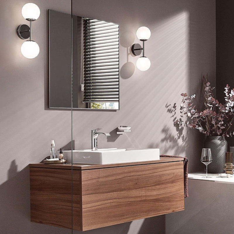 Basin Mixer Tap 110 Without Waste Set Chrome
