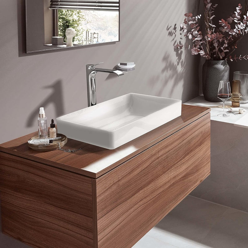 Basin Mixer Tap 110 Without Waste Set Chrome