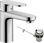 Vernis Blend Basin Mixer Tap 100 with Pop-Up